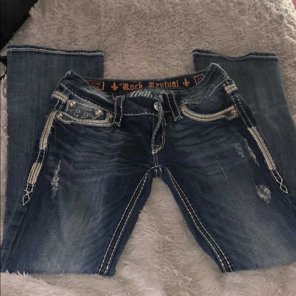 Medium washed Rock Revival jeans